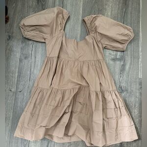 American Eagle Outfitters Tan Dress